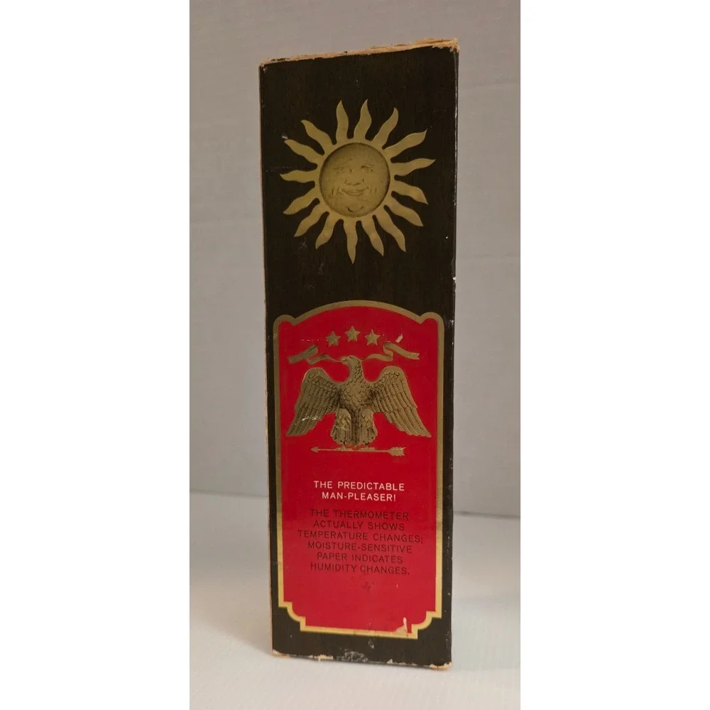 Vintage‎ Avon Weather Or Not After Shave Decanter Full Bottle With Original Box